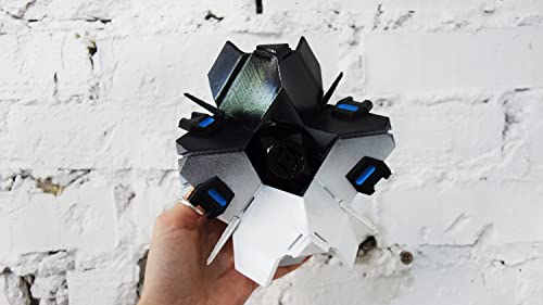 Destiny Ghost Consumed Shell with LED Light, Easy to Change Battery