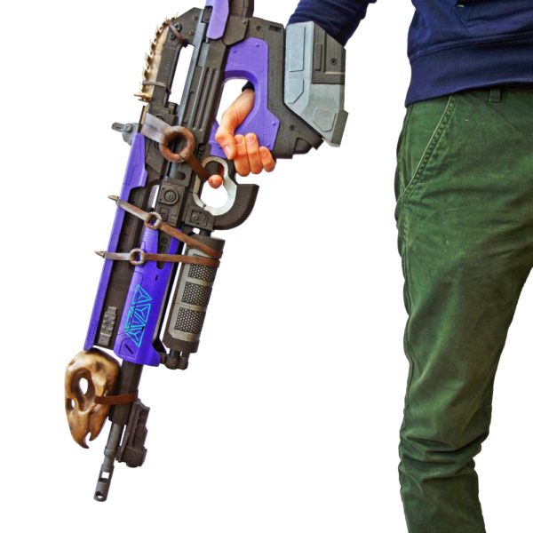 Bad Juju Pulse Rifle Prop
