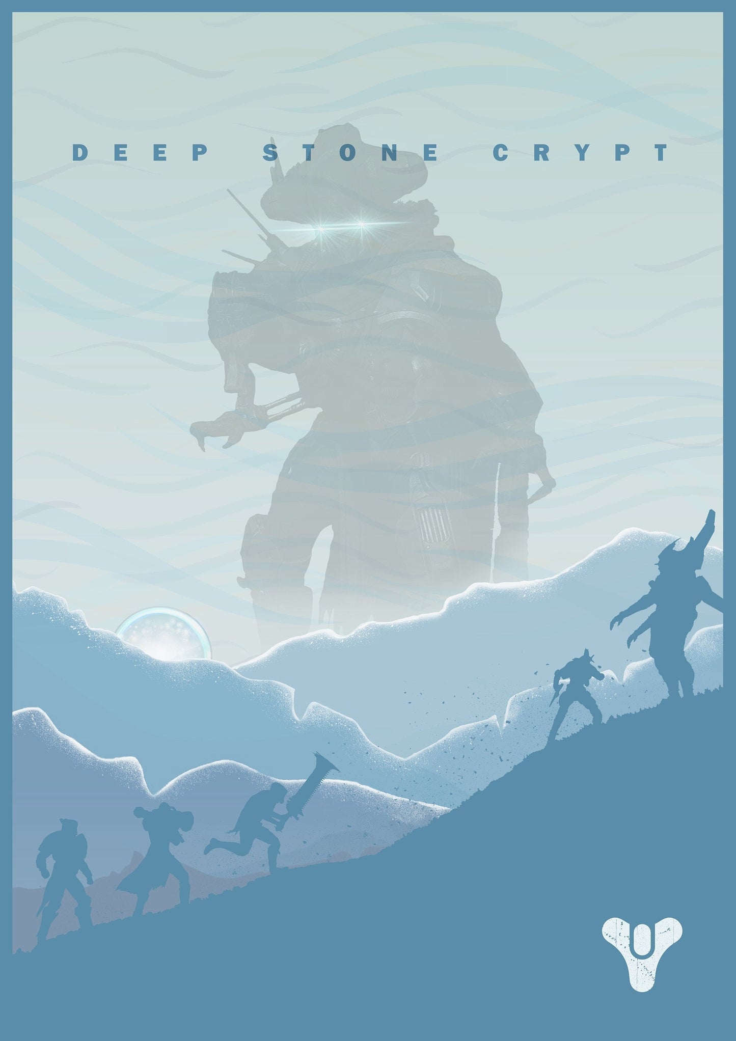 Destiny Raid Collection Video Game Modern Design Retro Canvas Painting Posters  For Living Room Wall Art Decor Home Decoration