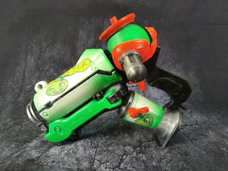 Honeydew Mei's Endothermic Blaster Overwatch Honeydew Endothermic Blaster Gun - 3D Printed Overwatch Prop
