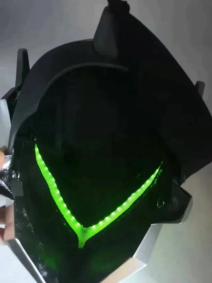 LED Shimada Genji Helmet Genji mask