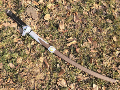 47" Overwatch Genji Sword - LED Metal Blade