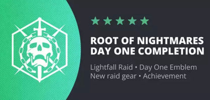 Root of Nightmares raid Completion