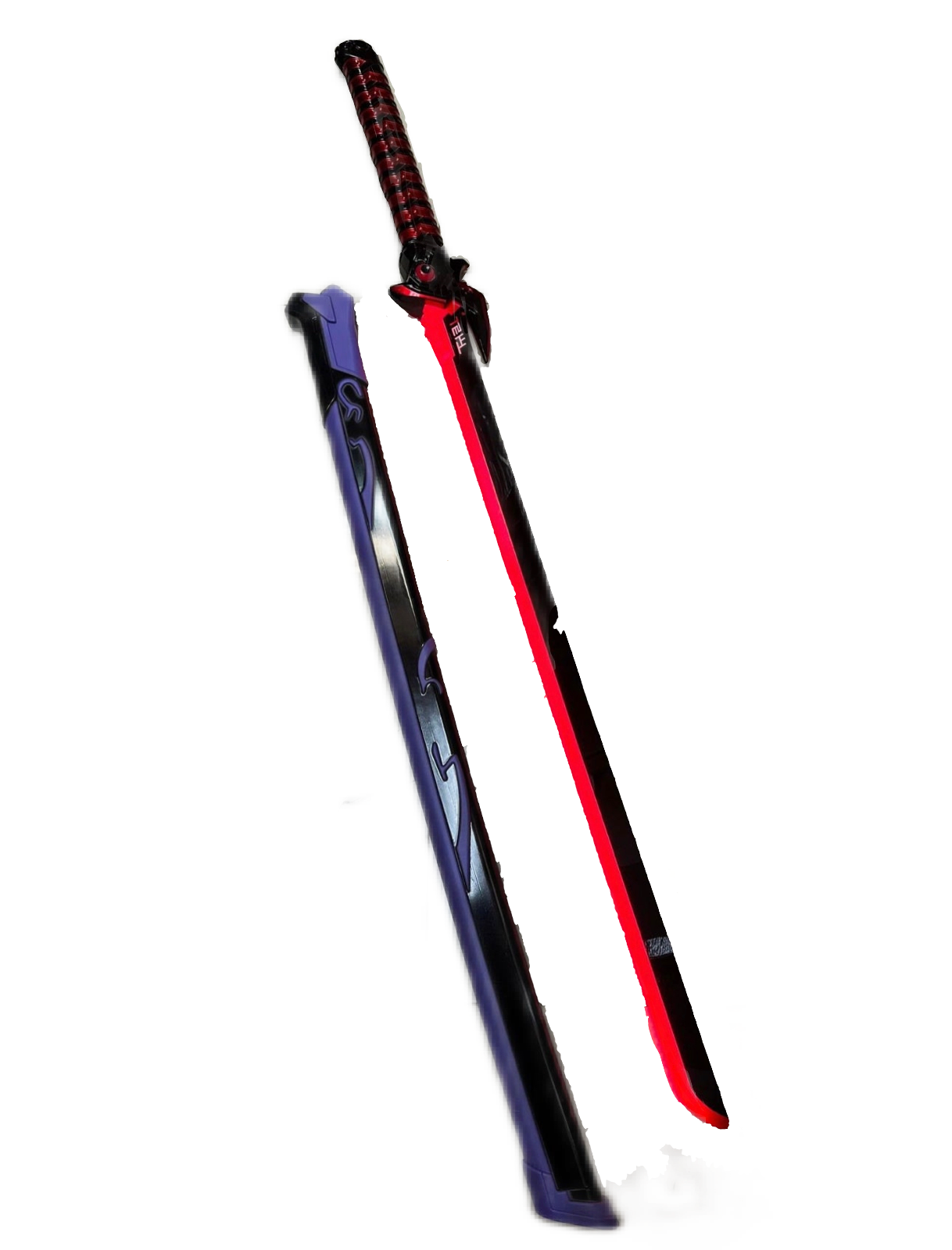 Overwatch Genji Katana Red Version Sword OW LED