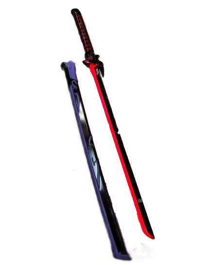 Overwatch Genji Katana Red Version Sword OW LED