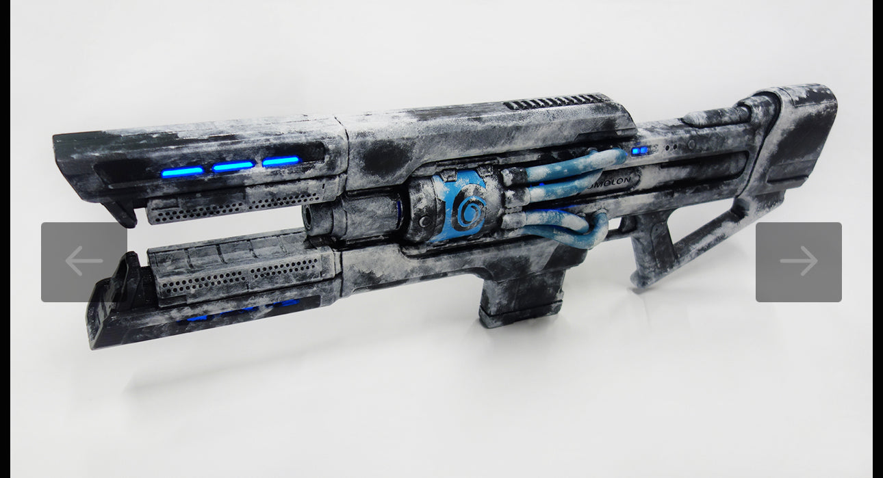 Coldheart LED trace rifle Prop