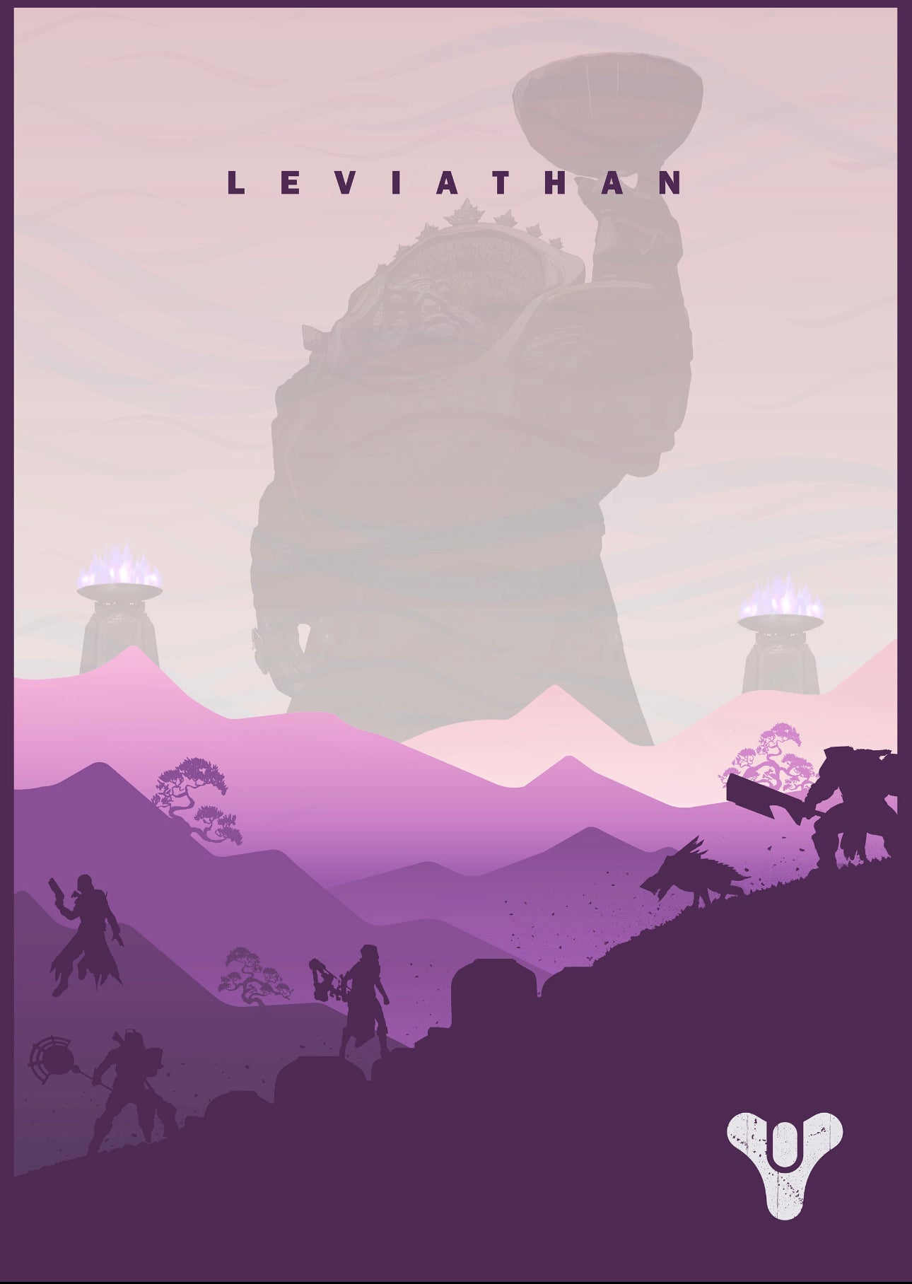 Destiny Raid Collection Video Game Modern Design Retro Canvas Painting Posters  For Living Room Wall Art Decor Home Decoration