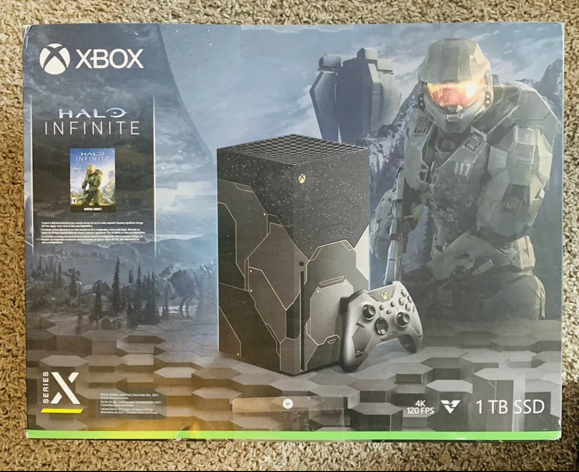 Microsoft Xbox Series X Console Halo Infinite Limited Edition Bundle - New