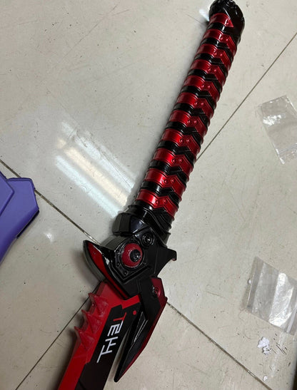 Overwatch Genji Katana Red Version Sword OW LED
