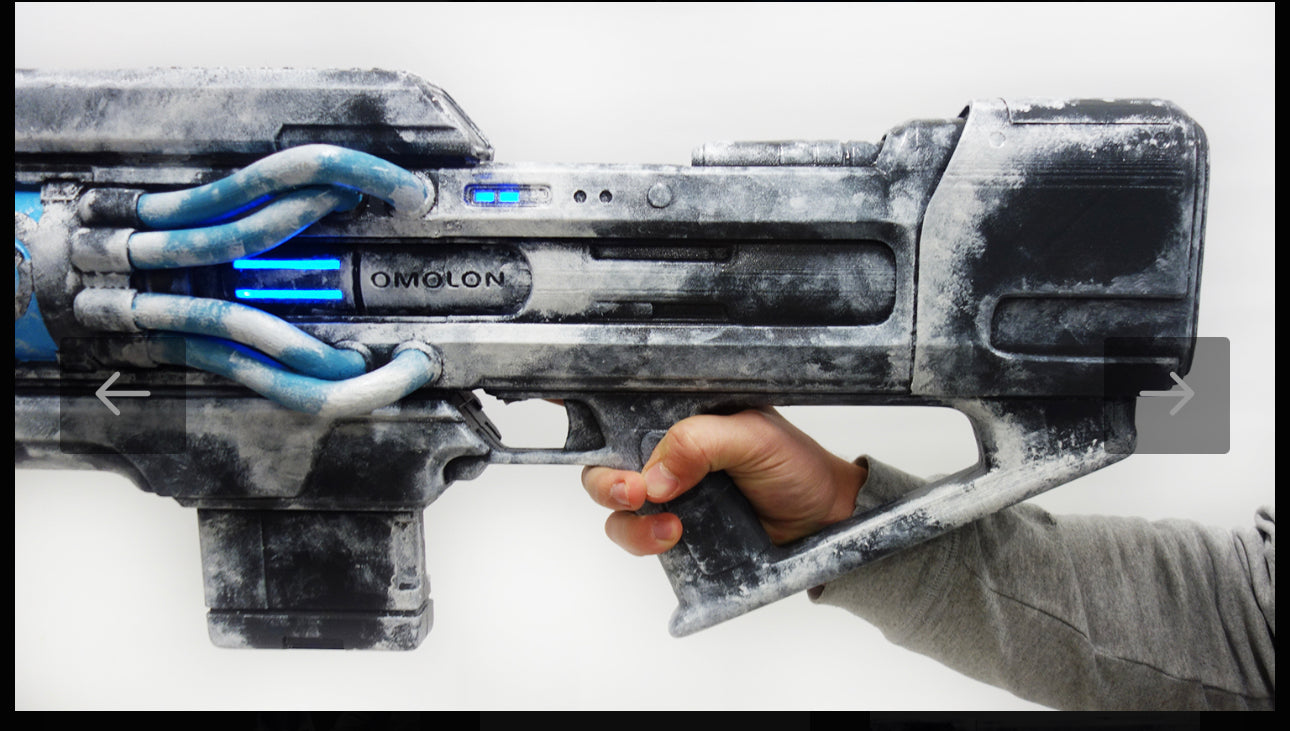 Coldheart LED trace rifle Prop