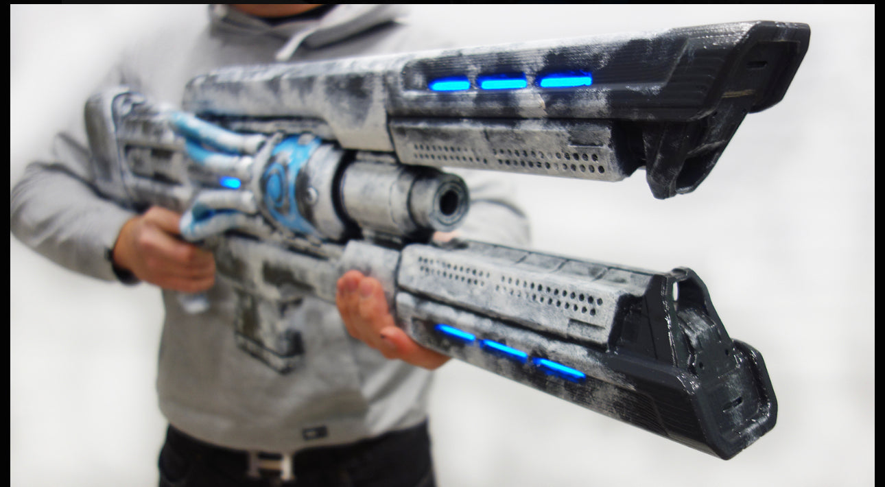 Coldheart LED trace rifle Prop