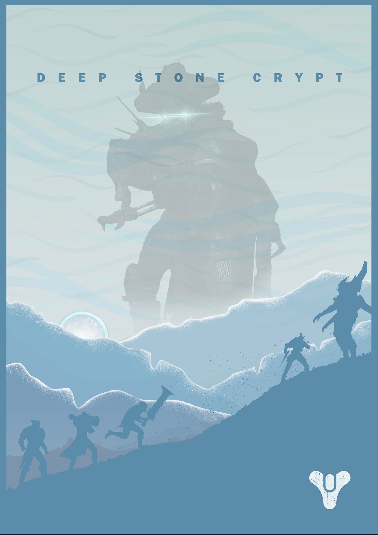 Destiny Raid Collection Video Game Modern Design Retro Canvas Painting Posters  For Living Room Wall Art Decor Home Decoration