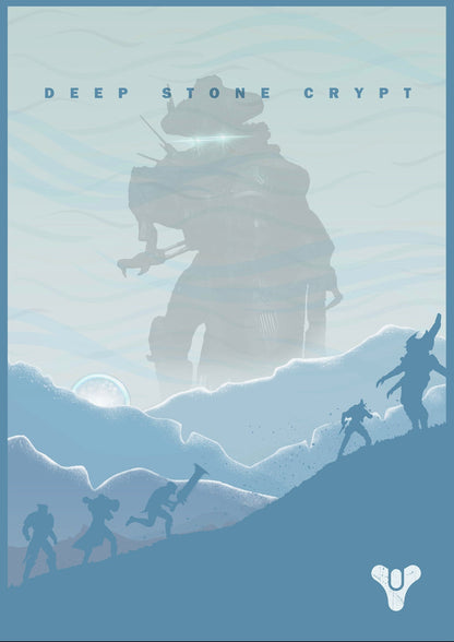 Destiny Raid Collection Video Game Modern Design Retro Canvas Painting Posters  For Living Room Wall Art Decor Home Decoration