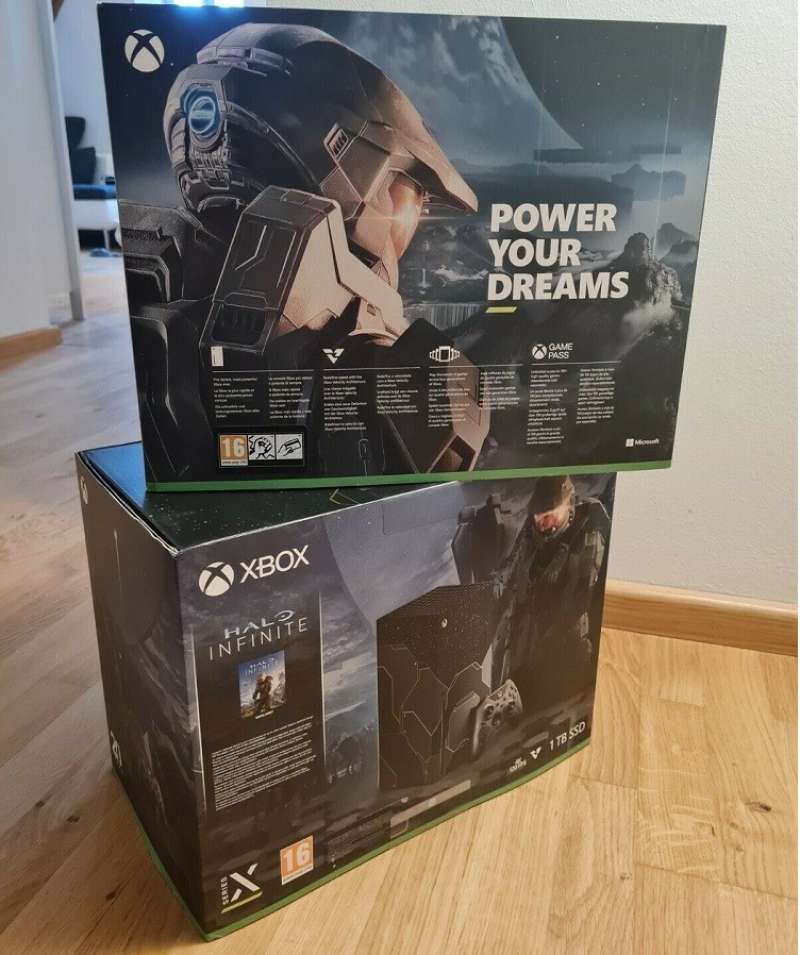 Microsoft Xbox Series X Console Halo Infinite Limited Edition Bundle - New